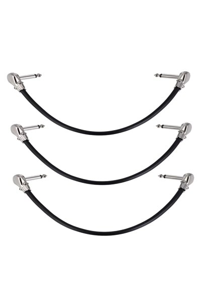 Choice5 50cm 3PCS Miwayer 15cm/ 6in Guitar Effect Pedal Instrument Patch Cabl...