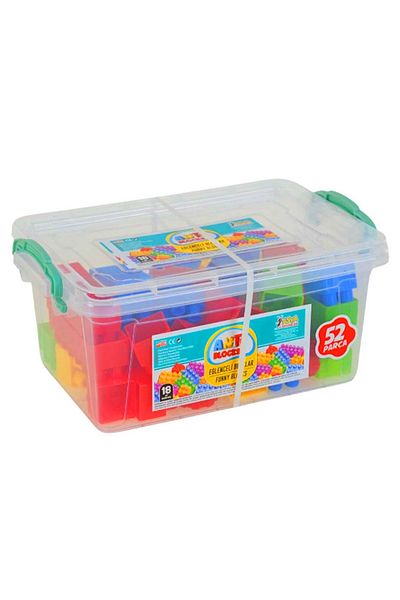 Art Tone Ants Blocks Plastic Box 52 Pcs 18m+