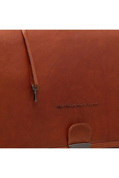 The Chesterfield Brand Servieta pentru acte si laptop 15 inch, The Chesterfield Brand, Glenwood, piele naturala