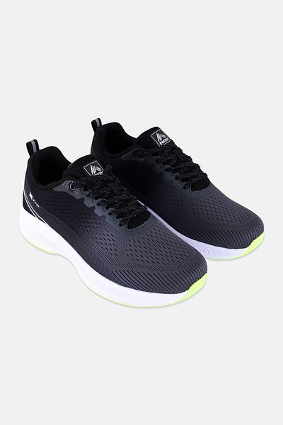 RBX Men Lace Up Training Shoes, Dark Grey