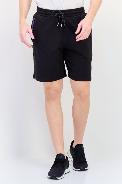 Puma Men Relaxed Fit Outdoor Shorts, Black