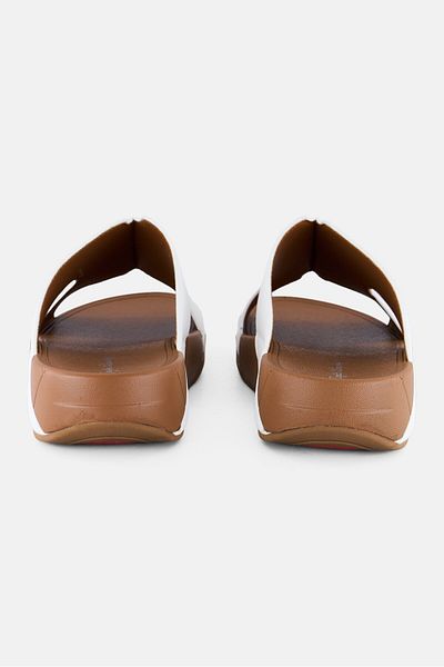 English Laundry Men Slip On Arabic Sandals,white