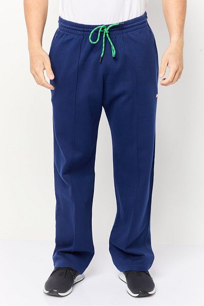Levi's Men Regular Fit Embroidered Logo Training Track Pants, Dark Blue