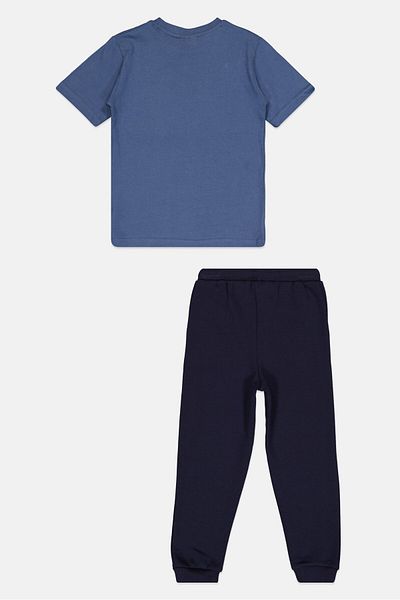 Nicce Kids Boy 2 Pieces Brand Logo T-shirt And Jogger Pants Set, Multicolor