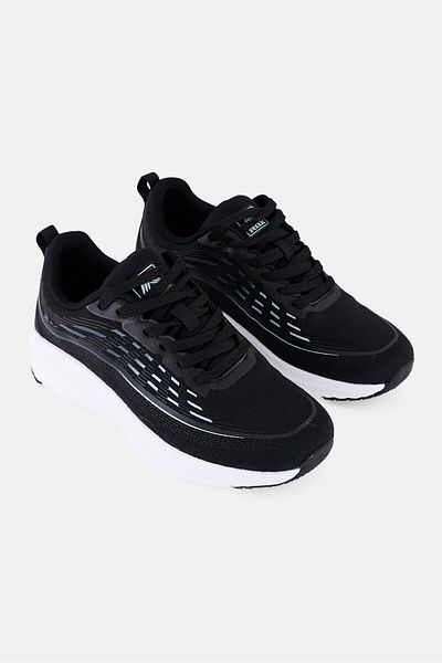 RBX Women Lace Up Hiking Shoes, Black