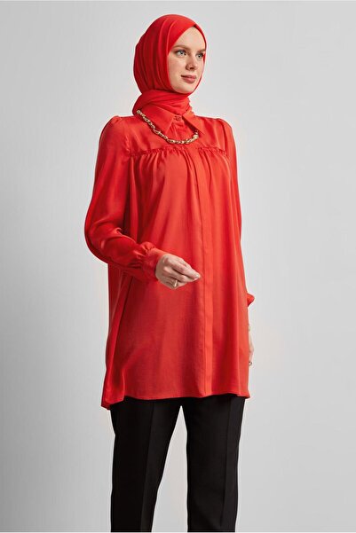 Alvina Shirt Collar Tunic 45415