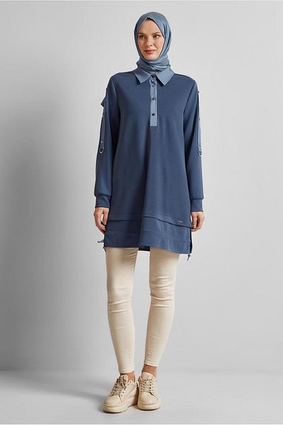Alvina Tracksuit Tunic with Tie 45539