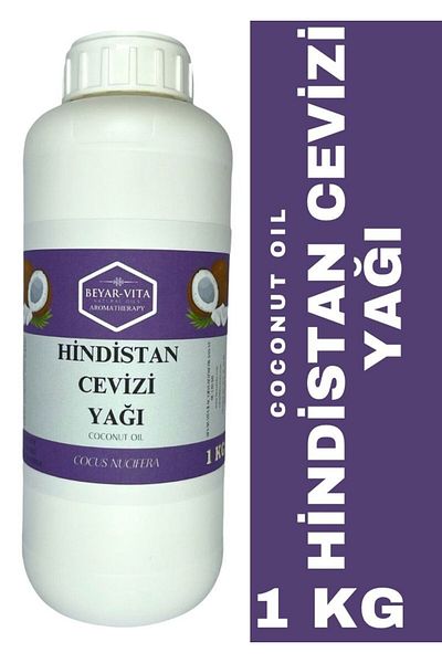 BEYARVİTA Coconut Oil, 1 kg (Cold Pressed)