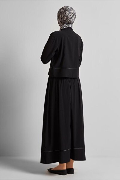 Alvina Button Detail Skirt Suit 45360