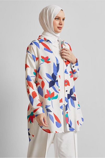 Alvina Patterned Tunic 45563