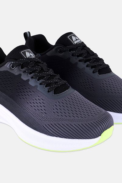 RBX Men Lace Up Training Shoes, Dark Grey