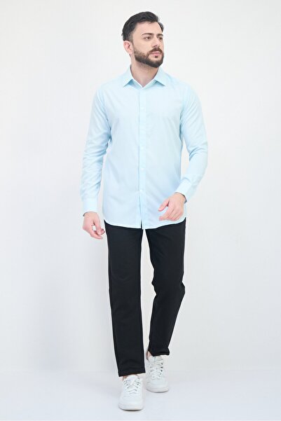 Scotch & Soda Men Modern Fit Stripe Long Sleeve Dress Shirt, Multicolor