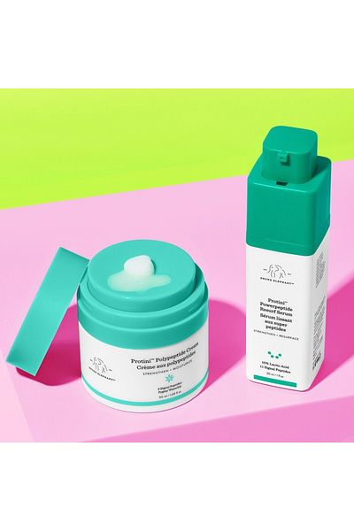 Drunk Elephant Protini Powerpeptide Resurf Serum - 30 ml/1 fl oz - Exfoliating Lactic Acid AHA Serum