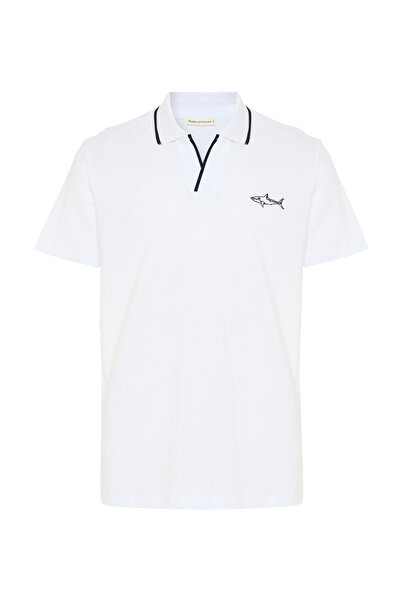 Mudo NAKIŞLI POLO YAKA T-SHIRT
