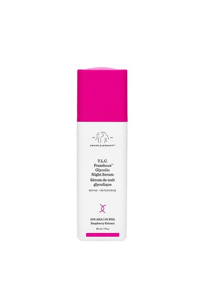 Drunk Elephant T.L.C. Framboos Glycolic Night Serum 30 ml