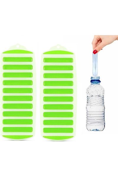 Other Ice Stick Trays for Water Bottles and Drinks, Easy Release with Silicone Base, Durable and Reusable