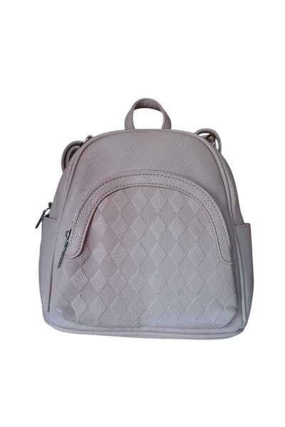 OEM Rucsac Dama Elegant, Din Piele Ecologica, Bretea Reglabila, 6 Compartimente Spatioase