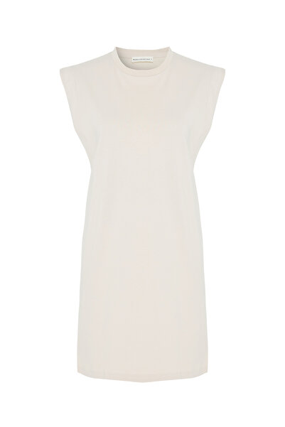 Mudo Straight Cut Sleeveless Mini Dress