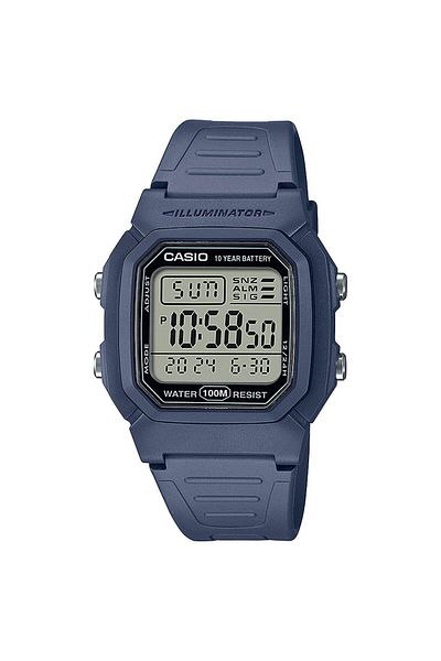 Casio Ανδρικό Ρολόι Casio W-800H-2AVES, Quartz, 37mm, 10ATM