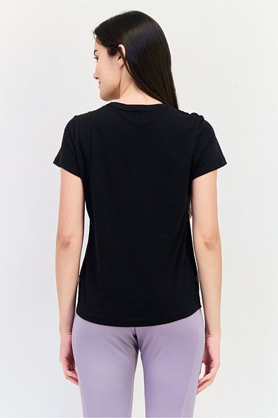 Puma Women Sportswear Fit Short Sleeve Outdoor Top, Black