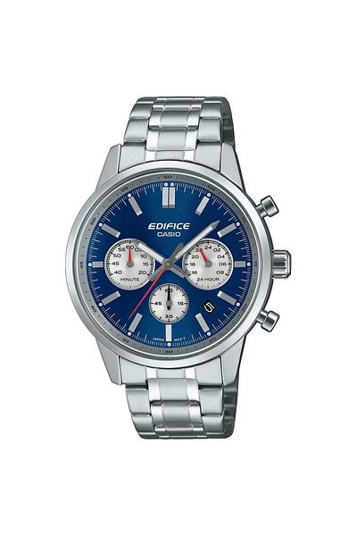Casio Mens Watch Efr-575d-2aef, Quartz, 40mm, 10atm