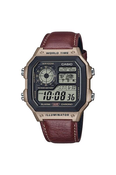 Casio Ανδρικό Ρολόι Casio AE-1200WHL-5AVEF, Quartz, 42mm, 10ATM