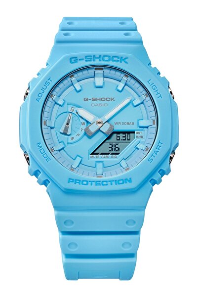 Casio Ceas bărbătesc GA-2100-2A2ER, cuarț, 45mm, 20ATM