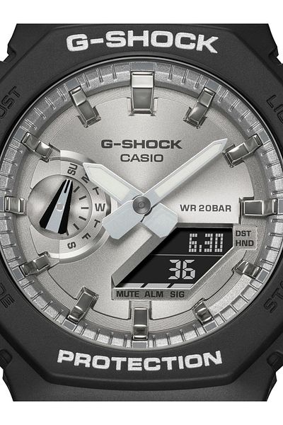 Casio Mens Watch Ga-2100sb-1aer, Quartz, 45mm, 20atm