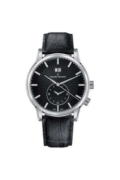 Claude Bernard Mens Watch 62007-3-nin, Quartz, 42mm, 5atm