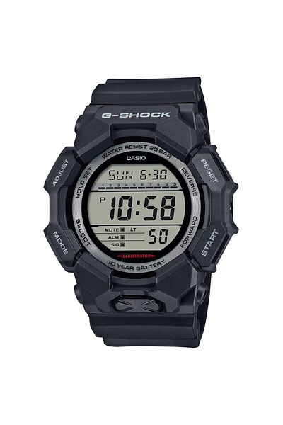 Casio Mens Watch Gd-010-1er, Quartz, 52mm, 20atm