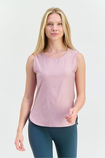 Head Women Sportswear Fit Sleeveless Training Tank Top, Mauve Shadows