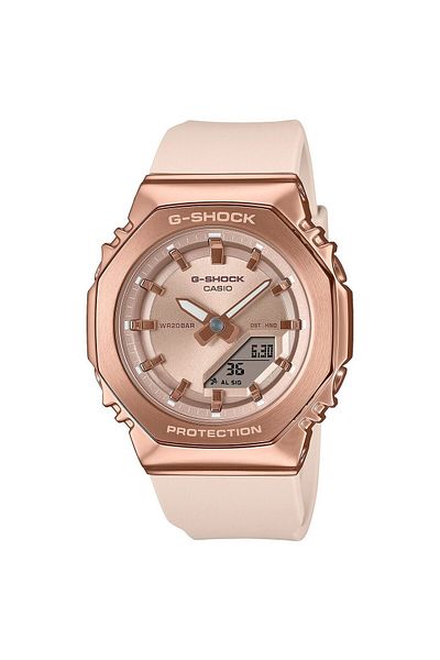 Casio Ladies Watch Gm-s2110pg-4aer, Quartz, 40mm, 20atm