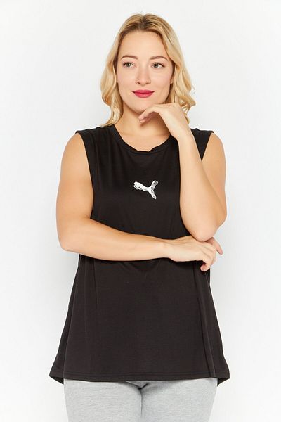 Puma Women Sport Fit Sleeveless Training Top, Black