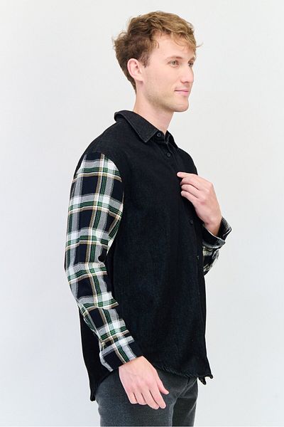 Selected Homme Men Regular Fit Long Sleeves Plaid Drop Shoulder Casual Shirt, Multicolor