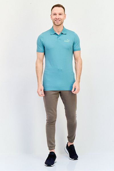 Puma Men Sportswear Fit Short Sleeve Outdoor Polo Shirts, Sage Green