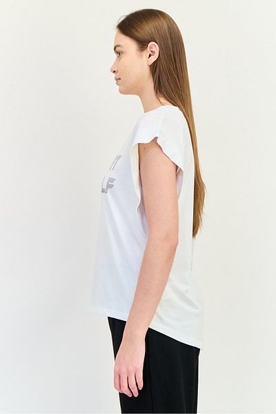 DeFacto Women Sportswear Fit Sleeveless Outdoor Top, White