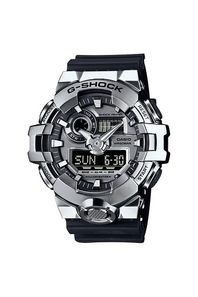 Casio Mens Watch Gm-700-1aer, Quartz, 53mm, 20atm