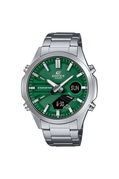 Casio Mens Watch Efv-c120d-3aef, Quartz, 46mm, 10atm