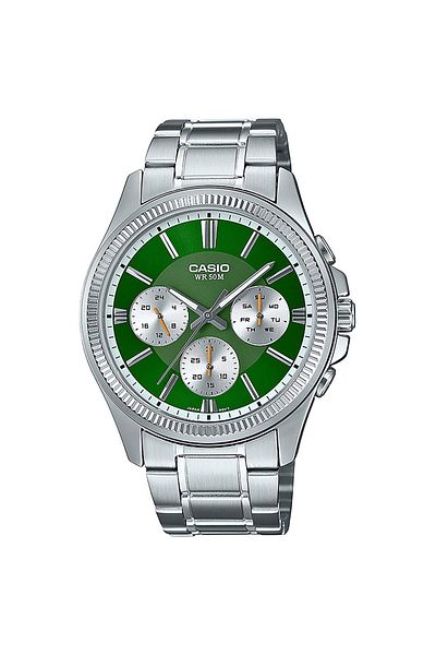 Casio Mens Watch Mtp-1375pd-3avef, Quartz, 44mm, 5atm