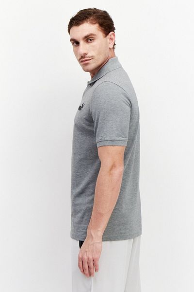 Puma Men Sportswear Fit Short Sleeve Training Polo Shirt, Grey