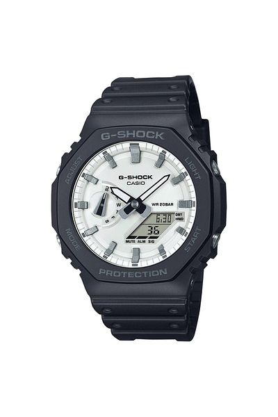 Casio Mens Watch Ga-2100wd-1aer, Quartz, 45mm, 20atm