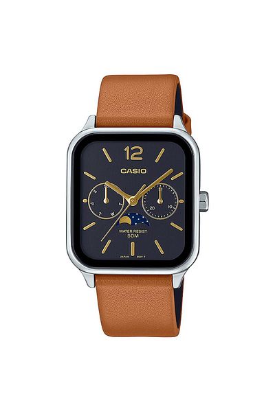 Casio Mens Watch Mtp-m305l-1aver, Quartz, 34mm, 5atm