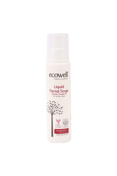 Ecowell Ecowell Organic Orange Oil Liquid Facial Soap 200 ml