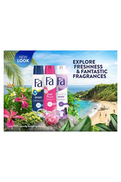 Fa Invisible Power Deodorant Spray 150 ml