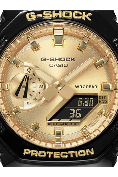 Casio Ανδρικό Ρολόι Casio GA-2100GB-1AER, Quartz, 45mm, 20ATM