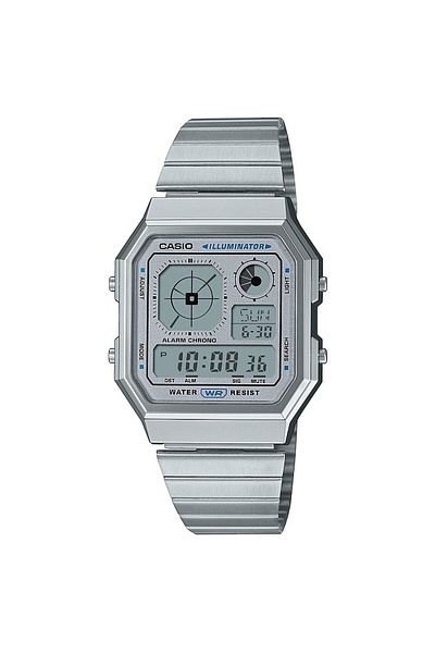 Casio Mens Watch A130we-7aef, Quartz, 34mm, 3atm