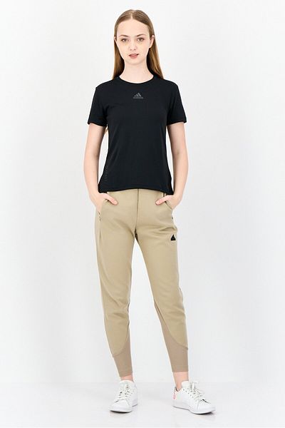 adidas Women Sportswear Fit Short Sleeve Training T-shirt, Black