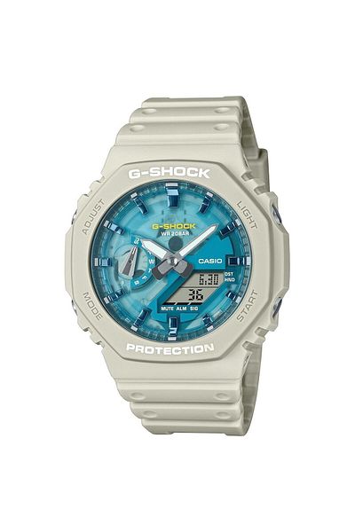 Casio Ανδρικό Ρολόι Casio GA-2100AS-5AER, Quartz, 45mm, 20ATM