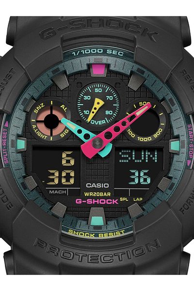 Casio Mens Watch Ga-100mf-1aer, Quartz, 51mm, 20atm