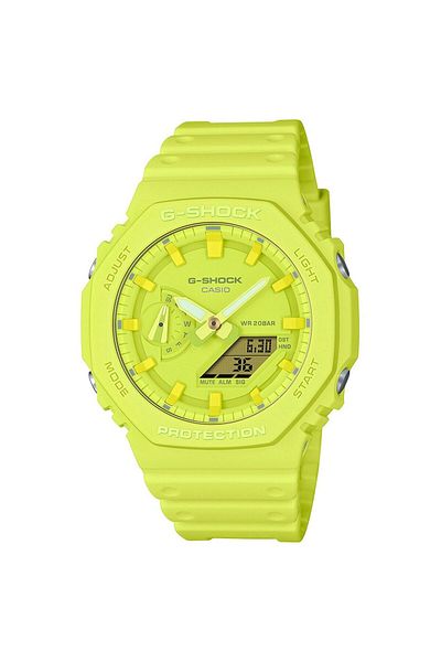 Casio Mens Watch Ga-2100-9a9er, Quartz, 45mm, 20atm